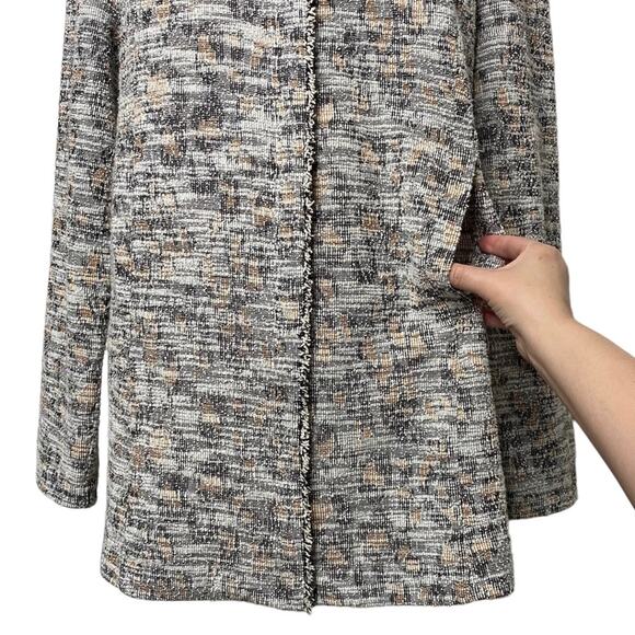 DOLAN Leopard Longline Jacket size Large - Picture 7 of 11